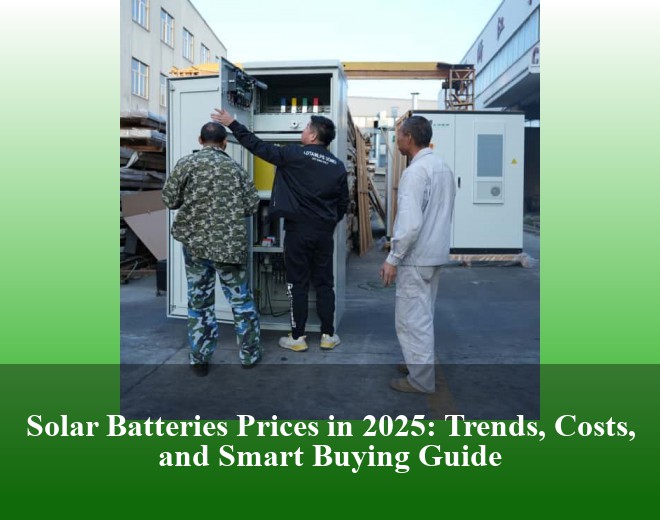 Solar Batteries Prices in 2025: Trends, Costs, and Smart Buying Guide